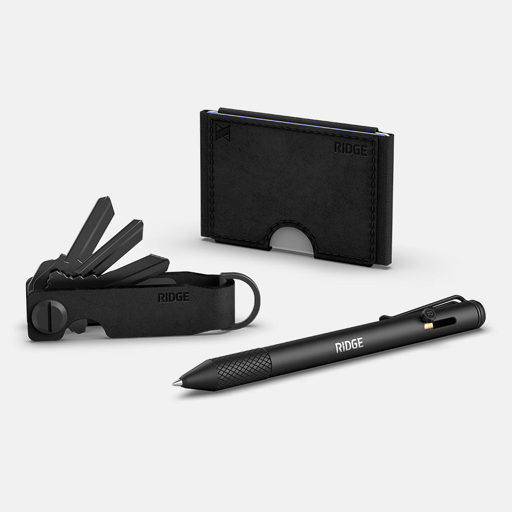 Daily Writer Kit - Biflex - MKBHD - Jet Black Leather